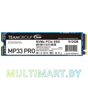 SSD диск Team MP33 PRO 512GB (TM8FPD512G0C101)